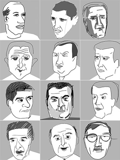 tv faces